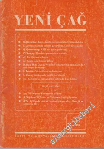 Yeni Çağ Dergisi - Sayı: 4 (118)      Nisan