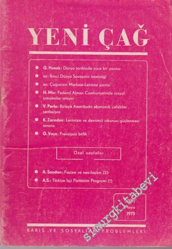 Yeni Çağ Dergisi - Sayı: 5 (131)      Mayıs