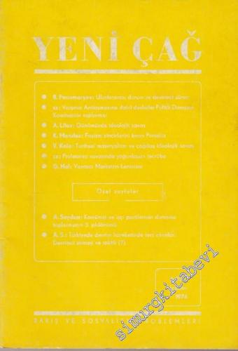 Yeni Çağ Dergisi - Sayı: 6 (120)      Haziran