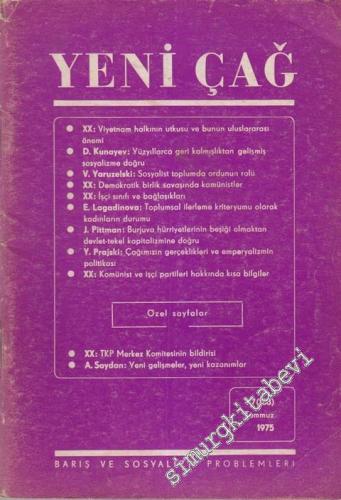 Yeni Çağ Dergisi - Sayı: 7 (133)      Temmuz