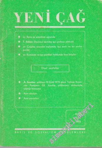 Yeni Çağ Dergisi - Sayı: 9 (111)      Eylül