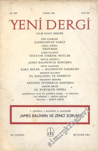 Yeni Dergi - Aylık Sanat Dergisi - Sayı; 2    1  Kasım