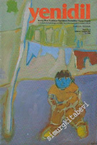 Yeni Dil Dergisi - Sayı: 5      Ağustos