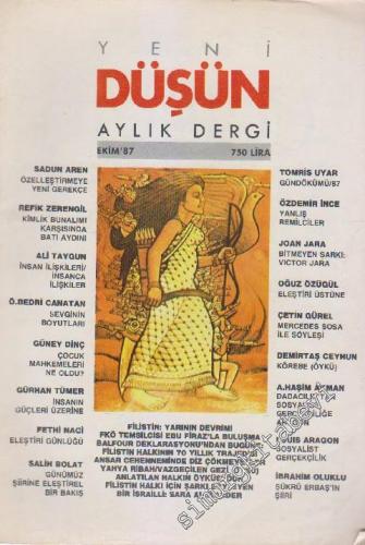 Yeni Düşün Aylık Dergi - Sayı: 12/42      Ekim 1987