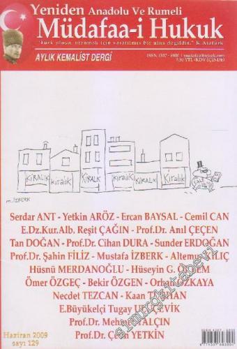 Yeniden Anadolu Ve Rumeli Müdafaa-i Hukuk Aylık Kemalist Dergi - Sayı: