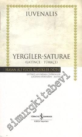 Yergiler - Saturae CİLTLİ -