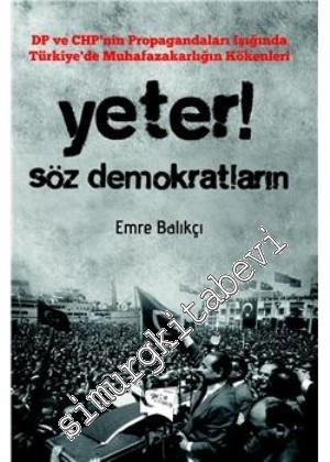 Yeter ! Söz Demokratların -