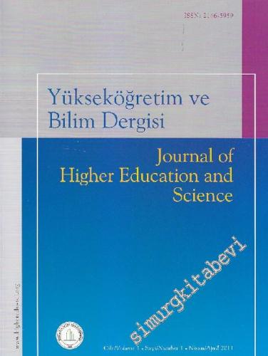 Yüksek Öğretim ve Bilim Dergisi - Journal Higher Education And Science