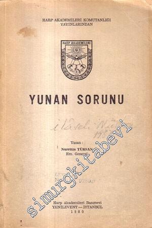 Yunan Sorunu -