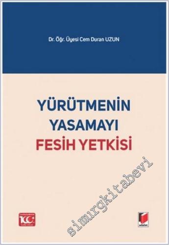 Yürütmenin Yasamayı Fesih Yetkisi -        2026