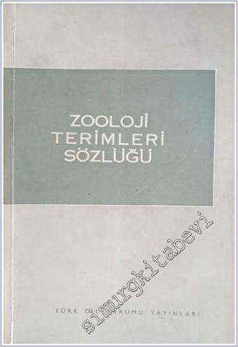 Zooloji Terimleri Sözlüğü -        1963