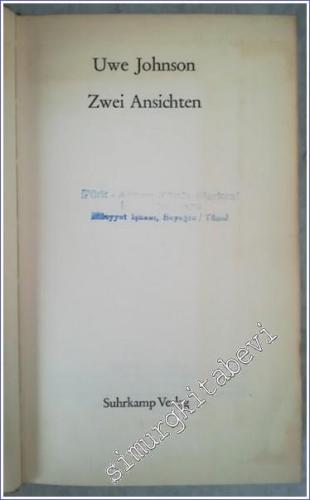 Zwei Ansichten -        1965